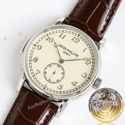 TW Factory Patek Philippe Complications Ivory Cream Face 40mm Cal.R 27 PS Movement Watch